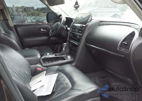 2021 Nissan Armada Platinum 4Wd из США, поврежденный, VIN JN8AY2DBXM9792751